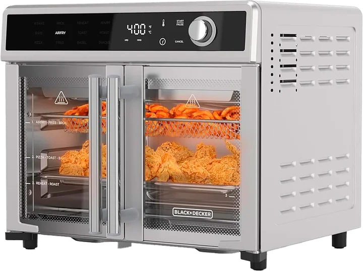 Black+Decker Horno tostador con freidora de aire