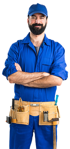 Técnico de Elecdocor realizando mantenimiento a un equipo